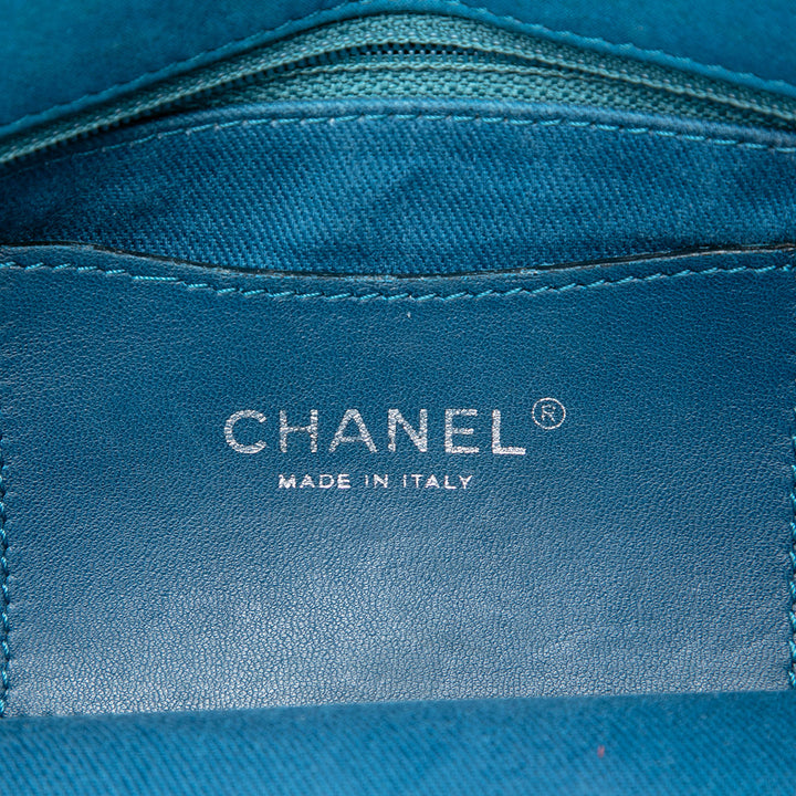 Chanel Sac porté épaule Just Mademoiselle bowling Petit Bleu – vue 5 – GABY PARIS