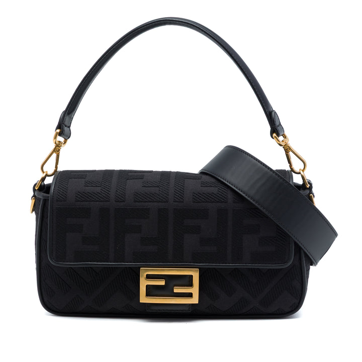Zucca brodé Baguette Sac Noir