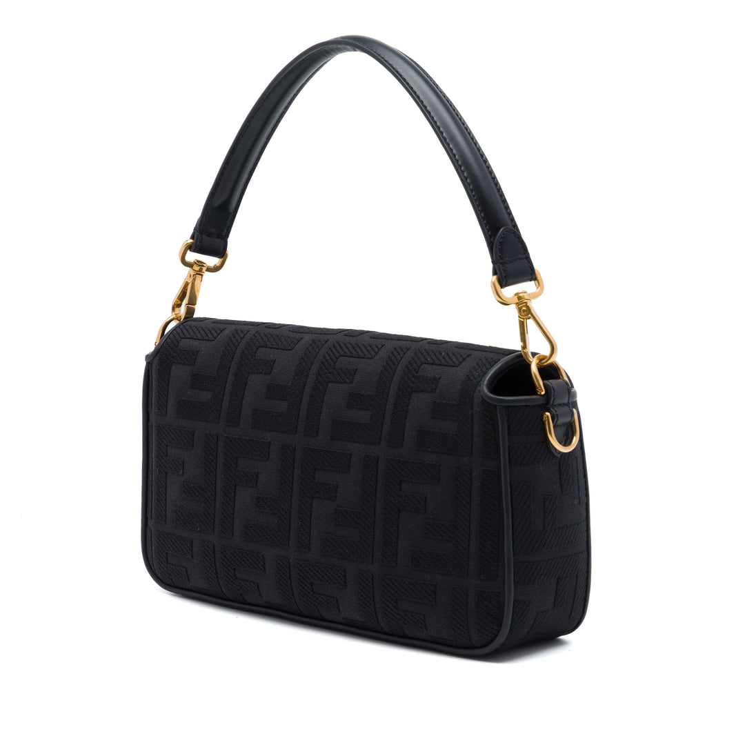 Zucca brodé Baguette Sac Noir