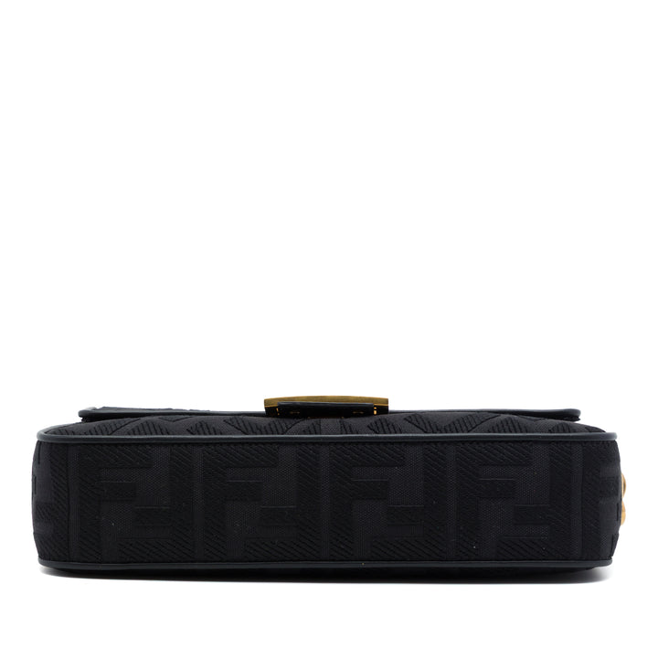 Zucca brodé Baguette Sac Noir