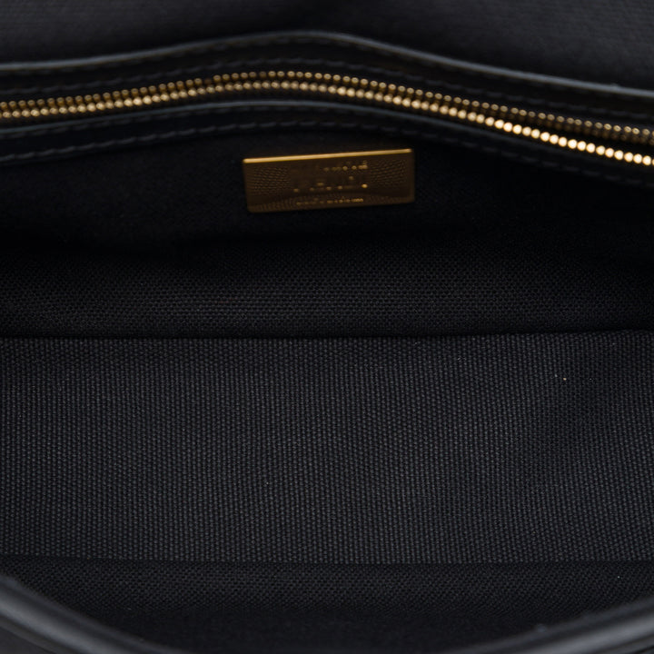 Zucca brodé Baguette Sac Noir