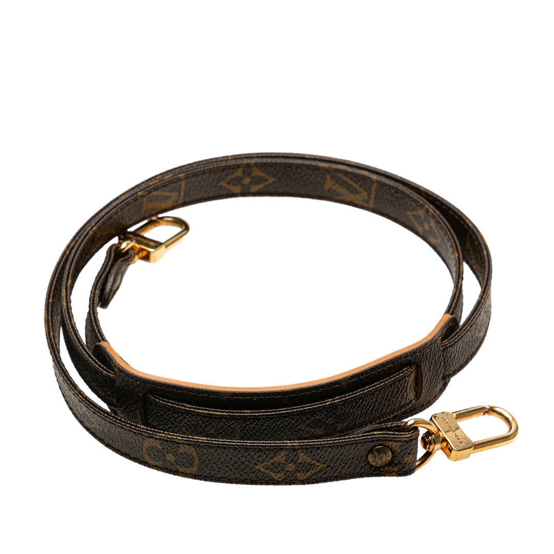 Louis Vuitton Monogram Bag Strap Marron – GABY PARIS Authentique