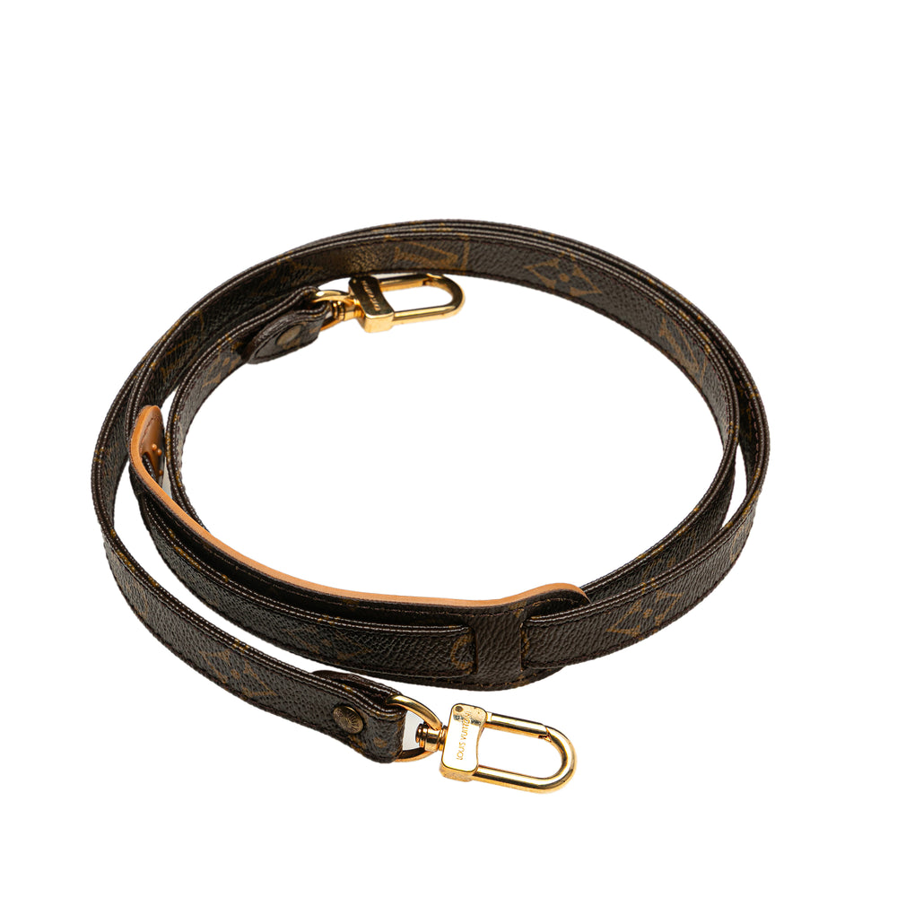 Louis Vuitton Monogram Bag Strap Marron – GABY PARIS Authentique