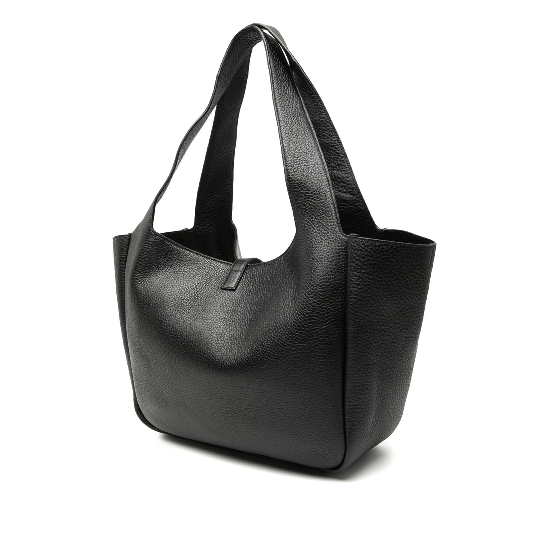 Saint Laurent Grained Deerskin Le 5 a 7 Bea Cabas