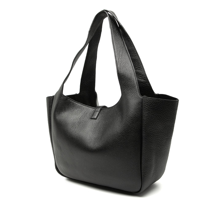 Saint Laurent Grained Deerskin Le 5 a 7 Bea Cabas