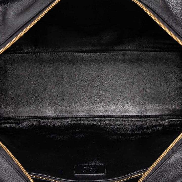 LOEWE Sac à main Bicolore Amazona 36 Noir – vue 4 – GABY PARIS
