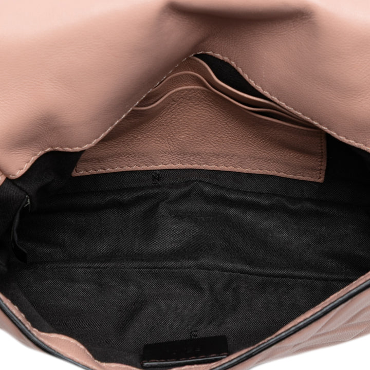 Fendi Mini Zucca embossé Cuir Baguette Sac – GABY PARIS Authentique