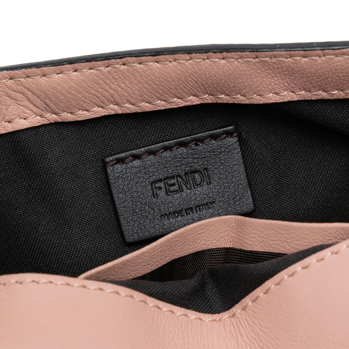 Fendi Mini Zucca embossé Cuir Baguette Sac – GABY PARIS Authentique