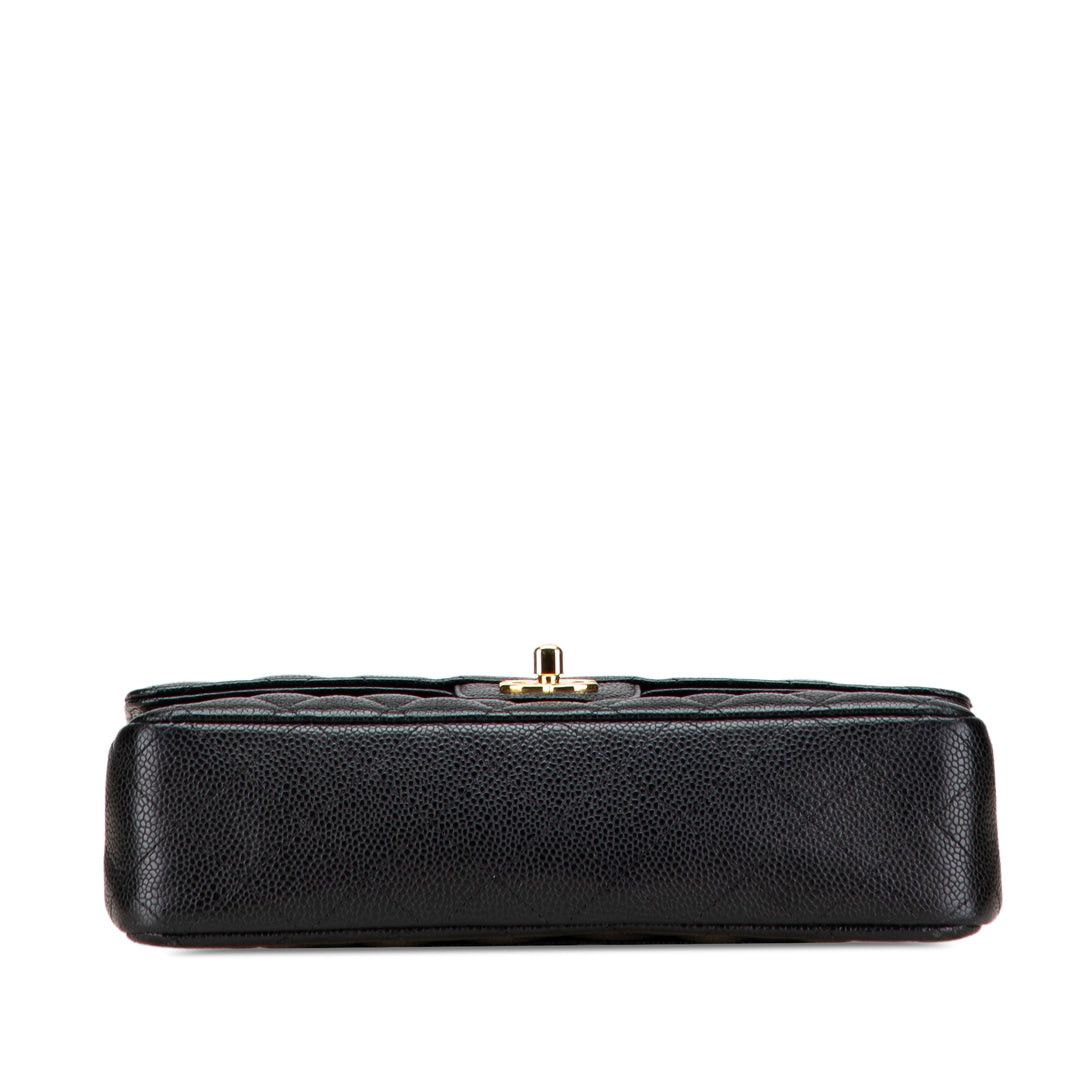 Chanel Medium Classic Caviar Double rabat Noir – GABY PARIS Authentique