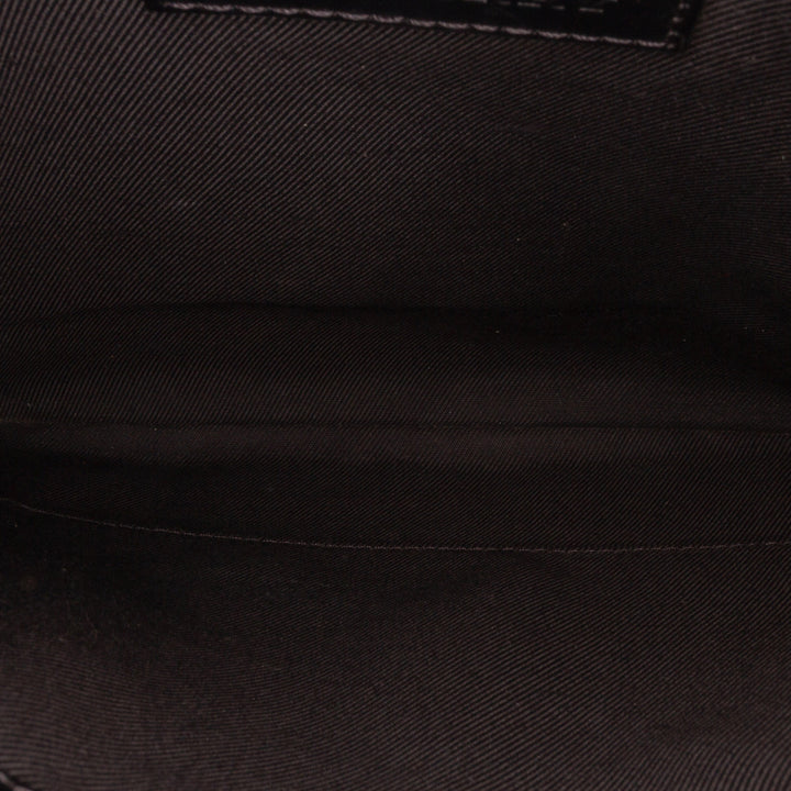 Smoke Check Coated Canvas Crossbody Gray - Gaby Paris