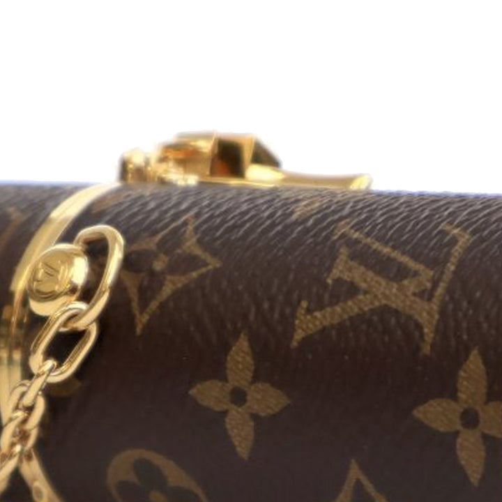 Monogram Lipstick Case Brown - Gaby Paris
