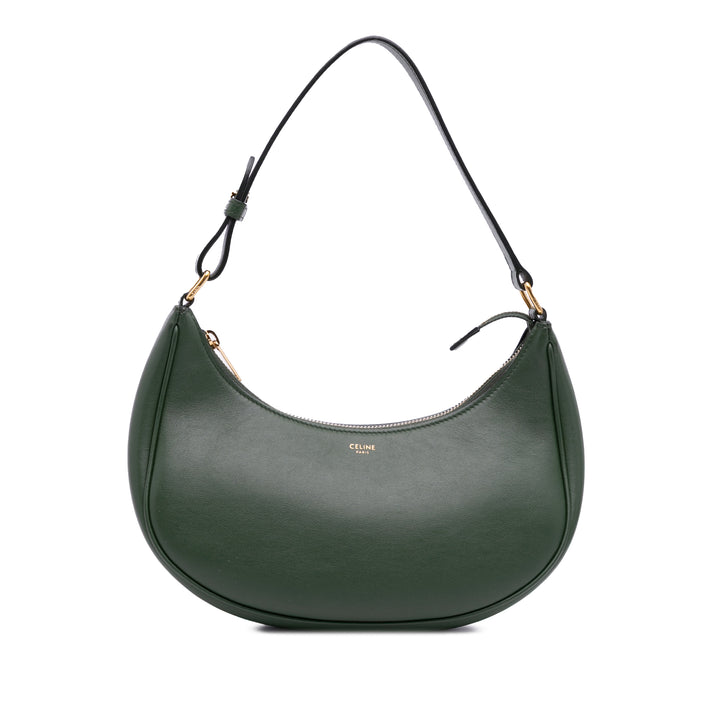 Celine Cuir Ava Sac bandoulière Vert – GABY PARIS Authentique