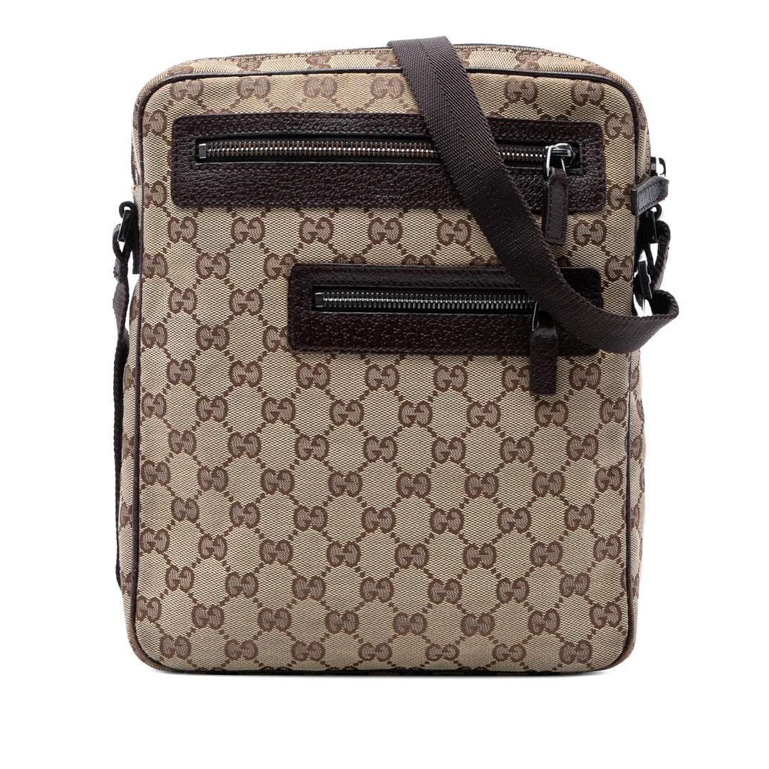 Gucci GG Toile Sac porté croisé