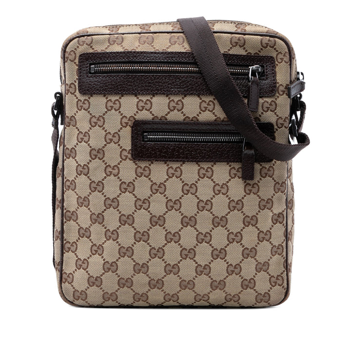Gucci GG Toile Sac porté croisé