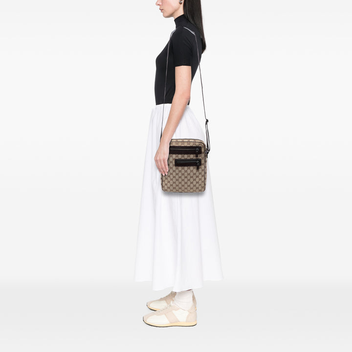 Gucci GG Toile Sac porté croisé