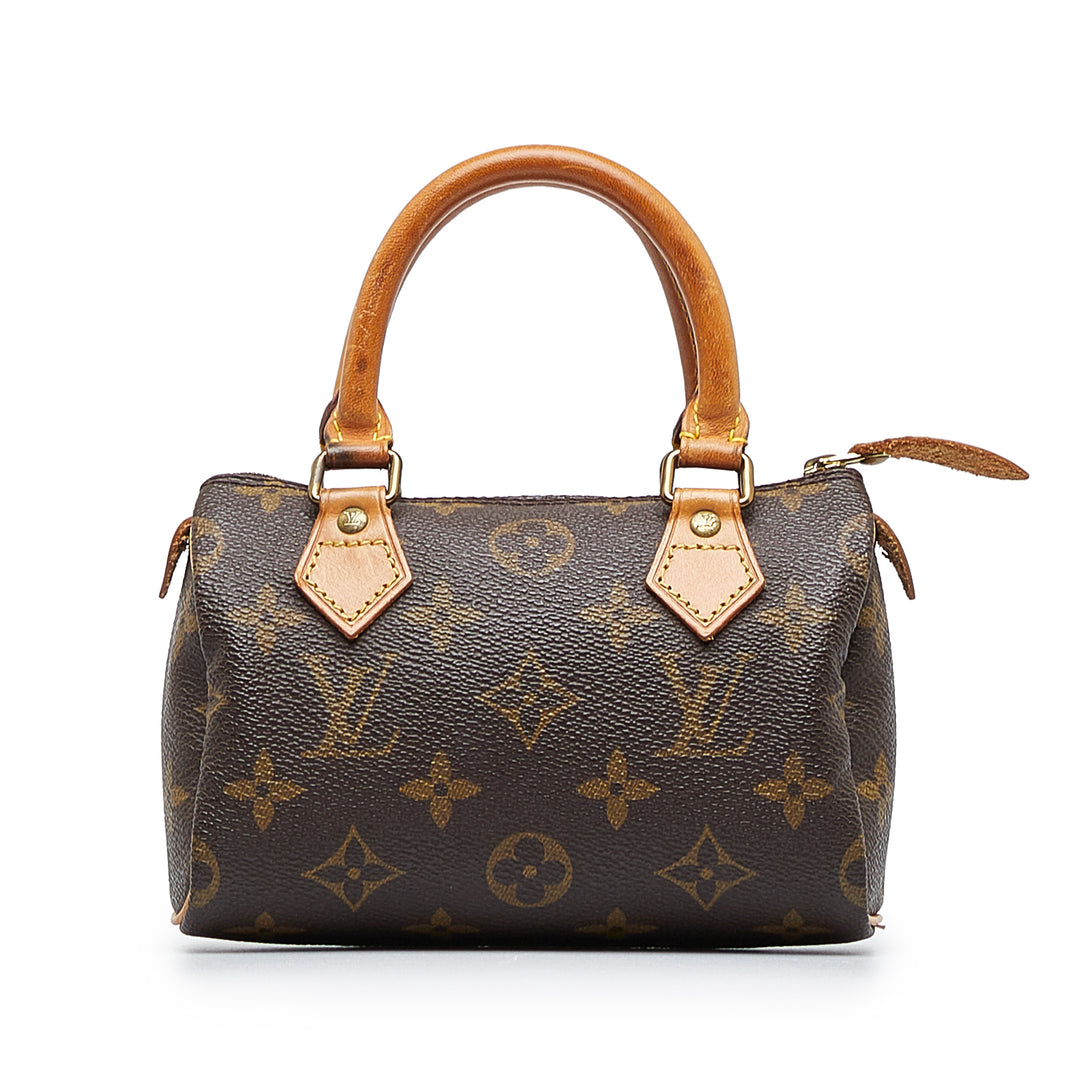 Louis Vuitton Monogram Mini HL Speedy Brown - GABY PARIS