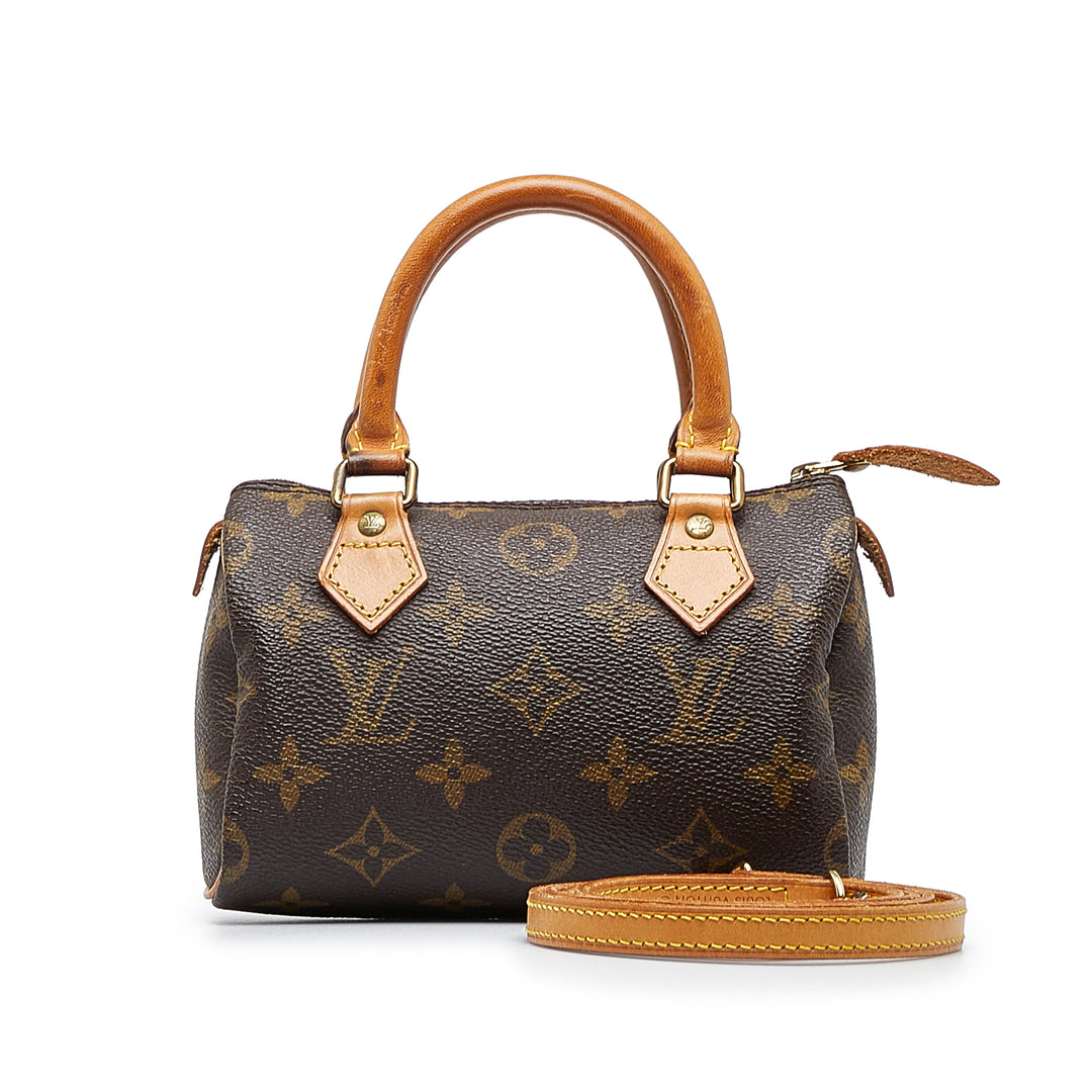 Monogram Mini HL Speedy Brown - Gaby Paris