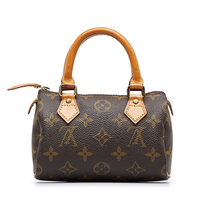 Monogram Mini HL Speedy Brown - Gaby Paris