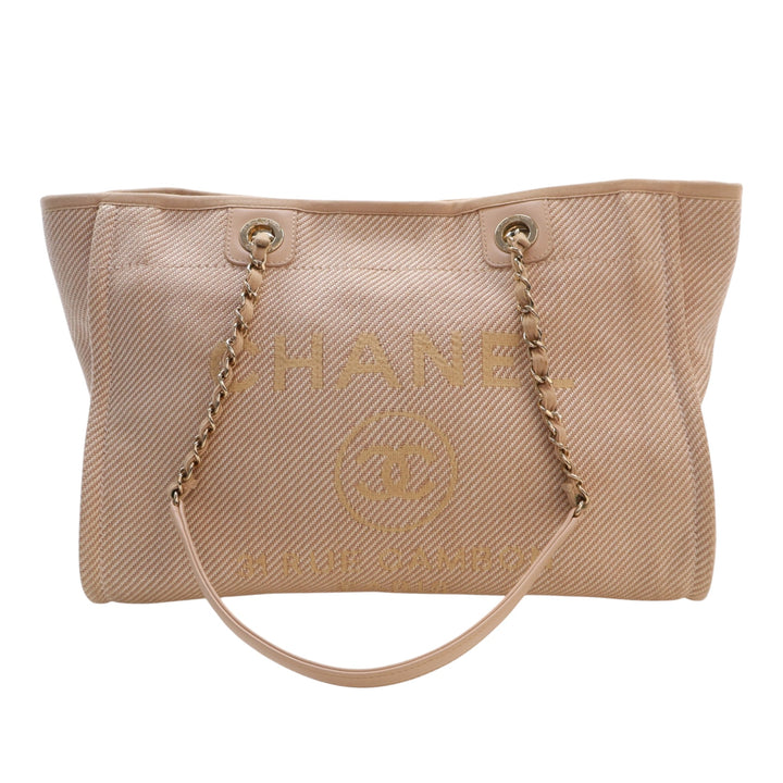 Chanel Small Mixed Fibers Deauville Cabas