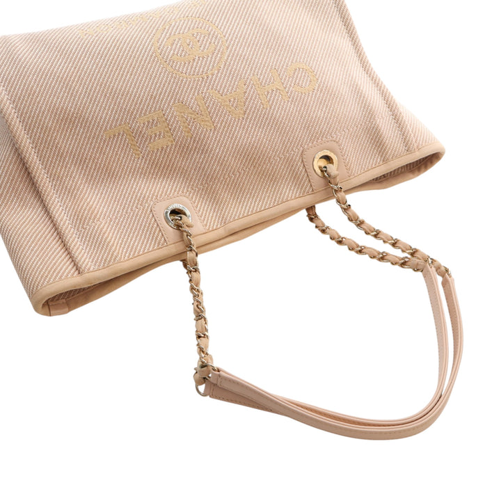 Chanel Small Mixed Fibers Deauville Cabas