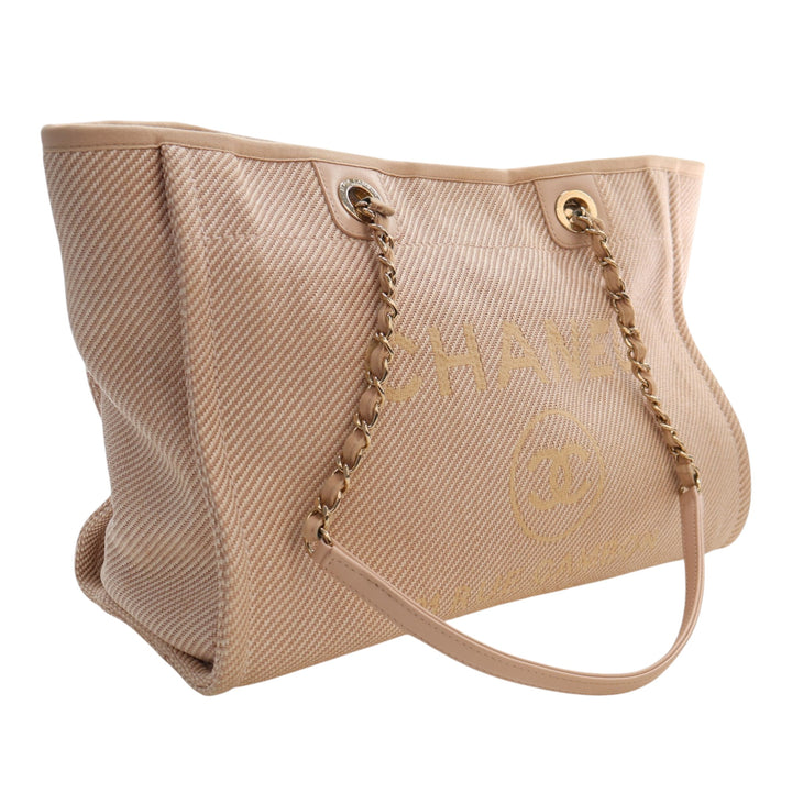 Chanel Small Mixed Fibers Deauville Cabas