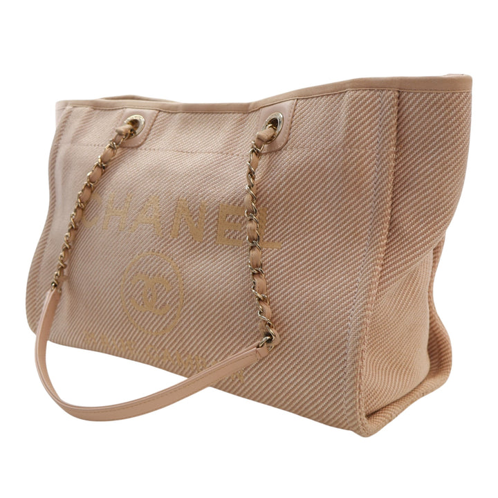 Chanel Small Mixed Fibers Deauville Cabas