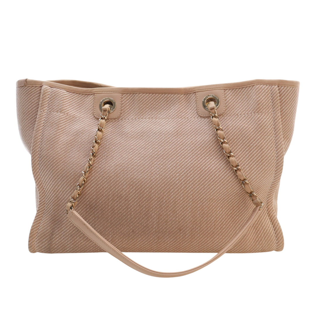 Chanel Small Mixed Fibers Deauville Cabas