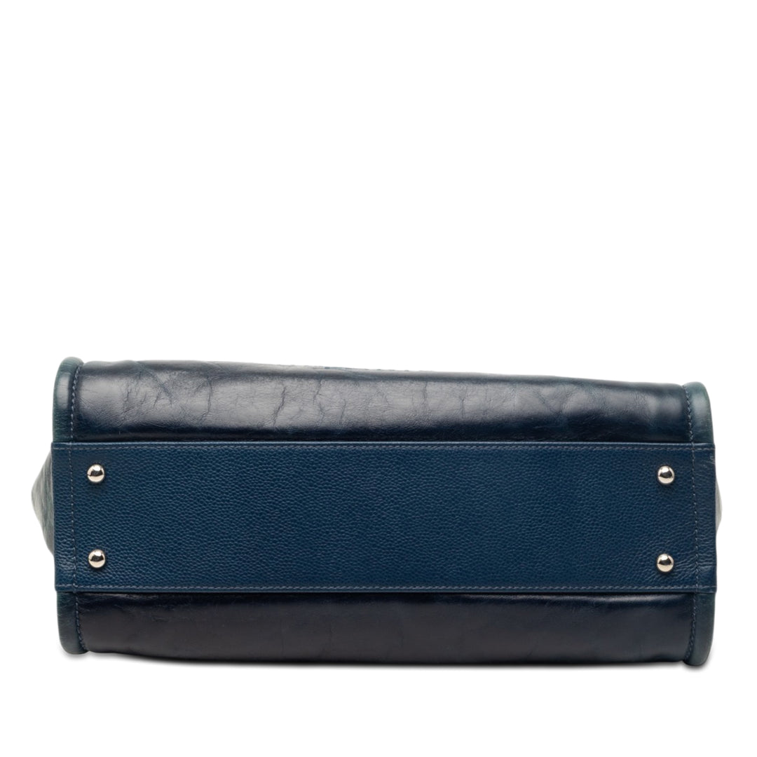 Chanel Glacé Deauville Cabas Petit Cuir de veau