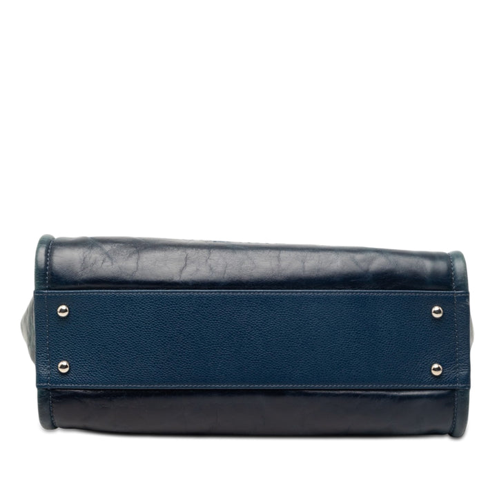 Chanel Glacé Deauville Cabas Petit Cuir de veau