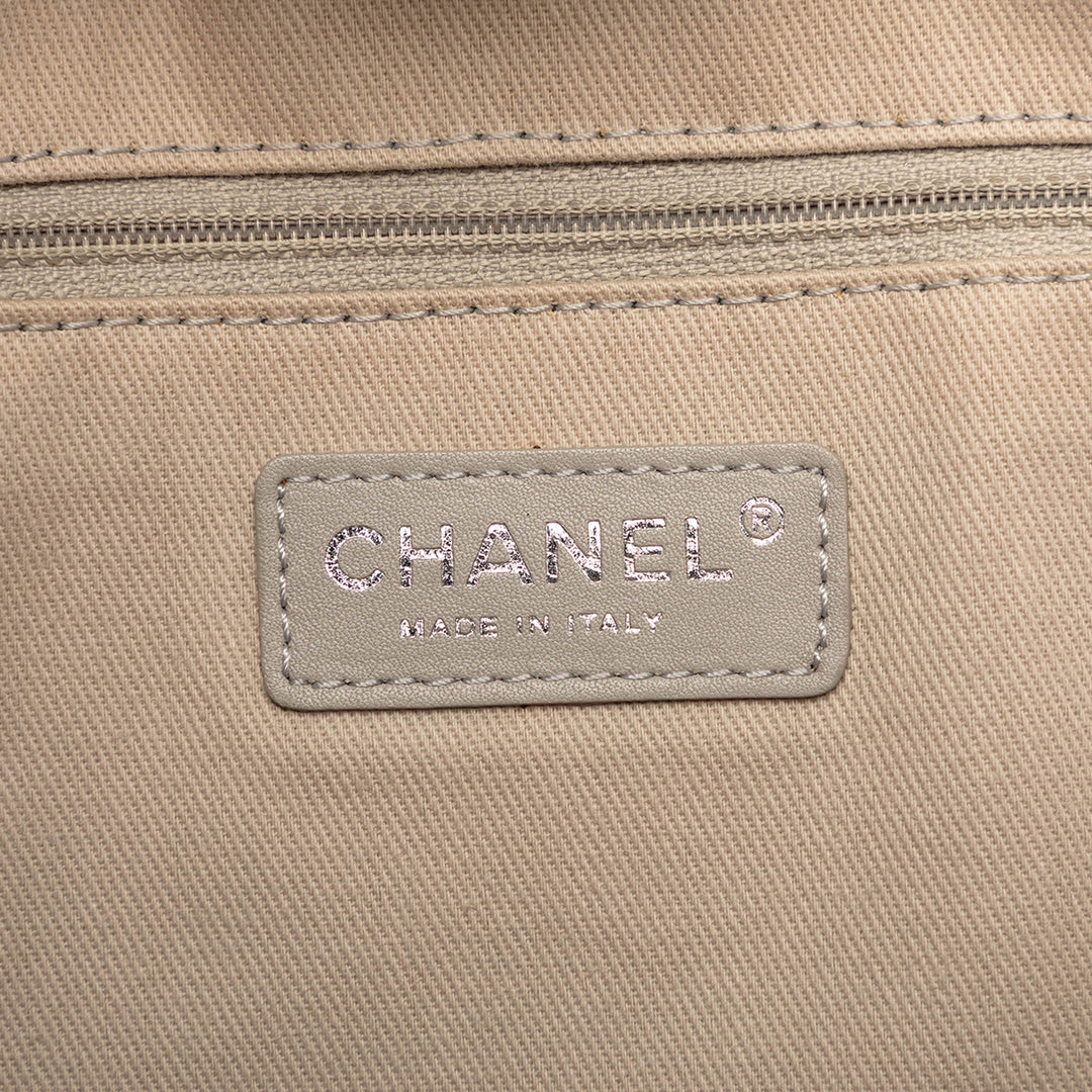 Chanel Glacé Deauville Cabas Petit Cuir de veau