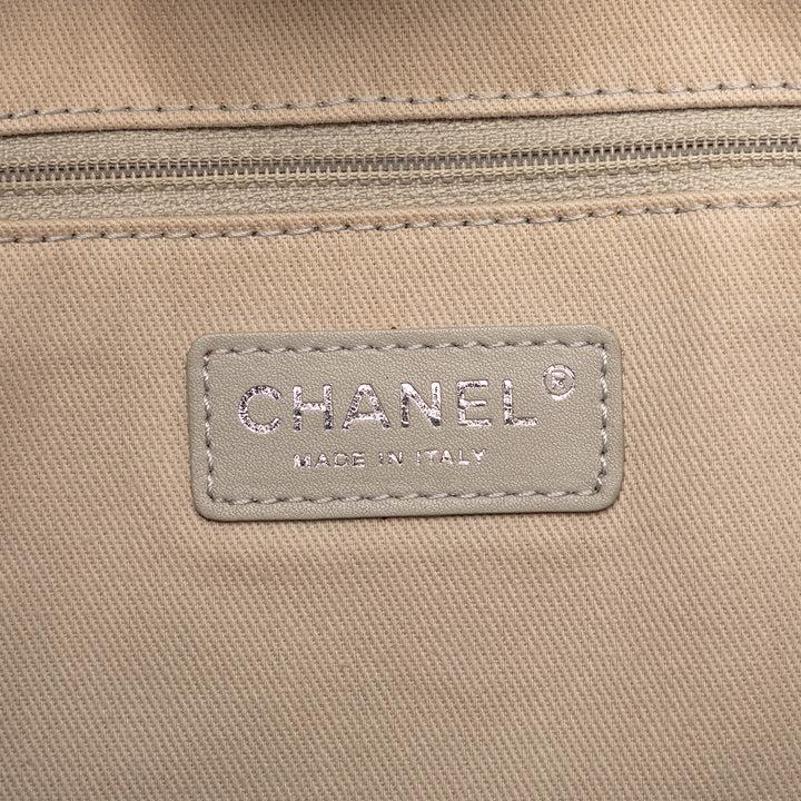 Chanel Glacé Deauville Cabas Petit Cuir de veau