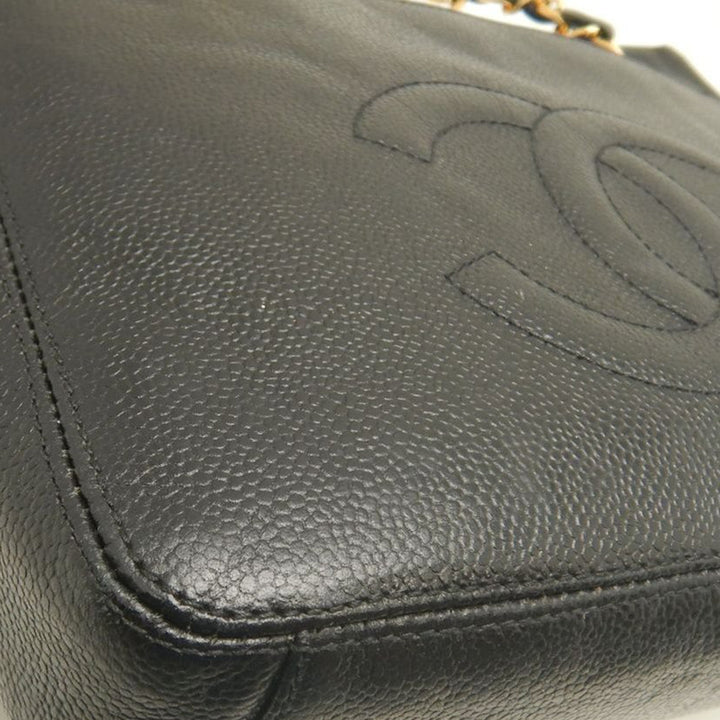 Chanel CC Caviar Front Pocket Cabas chaîne