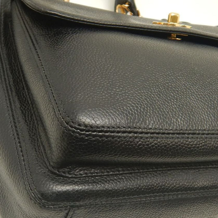 Chanel CC Caviar Front Pocket Cabas chaîne