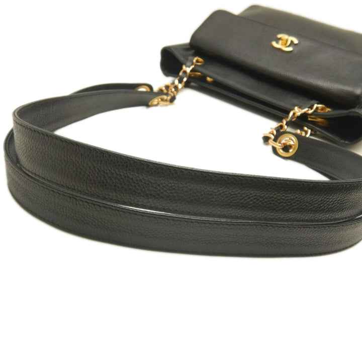 Chanel CC Caviar Front Pocket Cabas chaîne