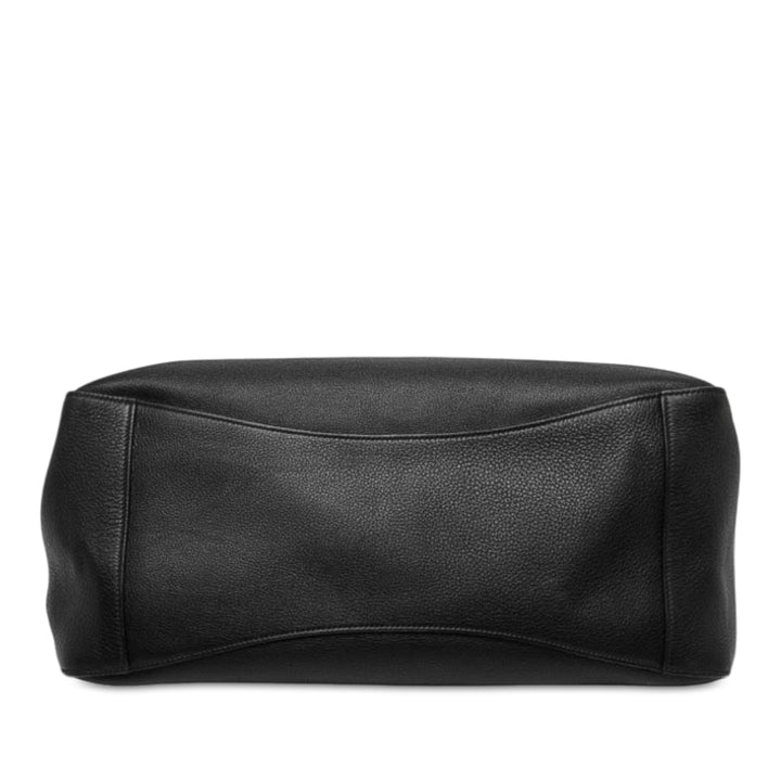 Prada Cabas Souple Grain Grand Noir – vue 3 – GABY PARIS