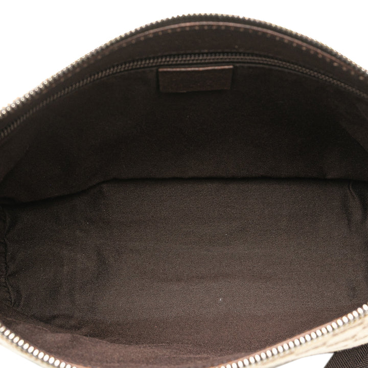 GG Canvas Crossbody Brown - Gaby Paris