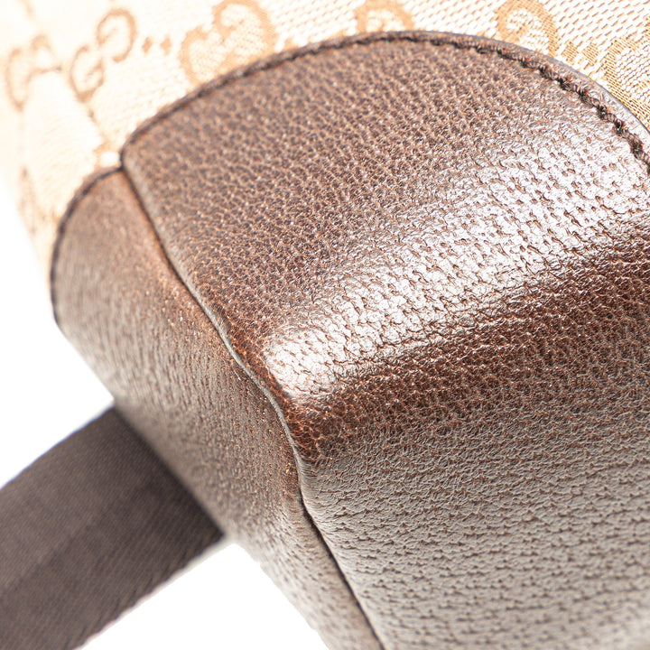 GG Canvas Crossbody Brown - Gaby Paris