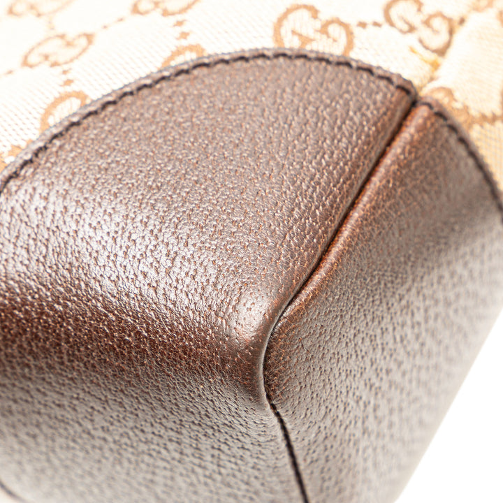 GG Canvas Crossbody Brown - Gaby Paris