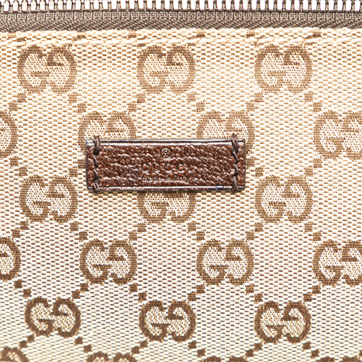 GG Canvas Crossbody Brown - Gaby Paris