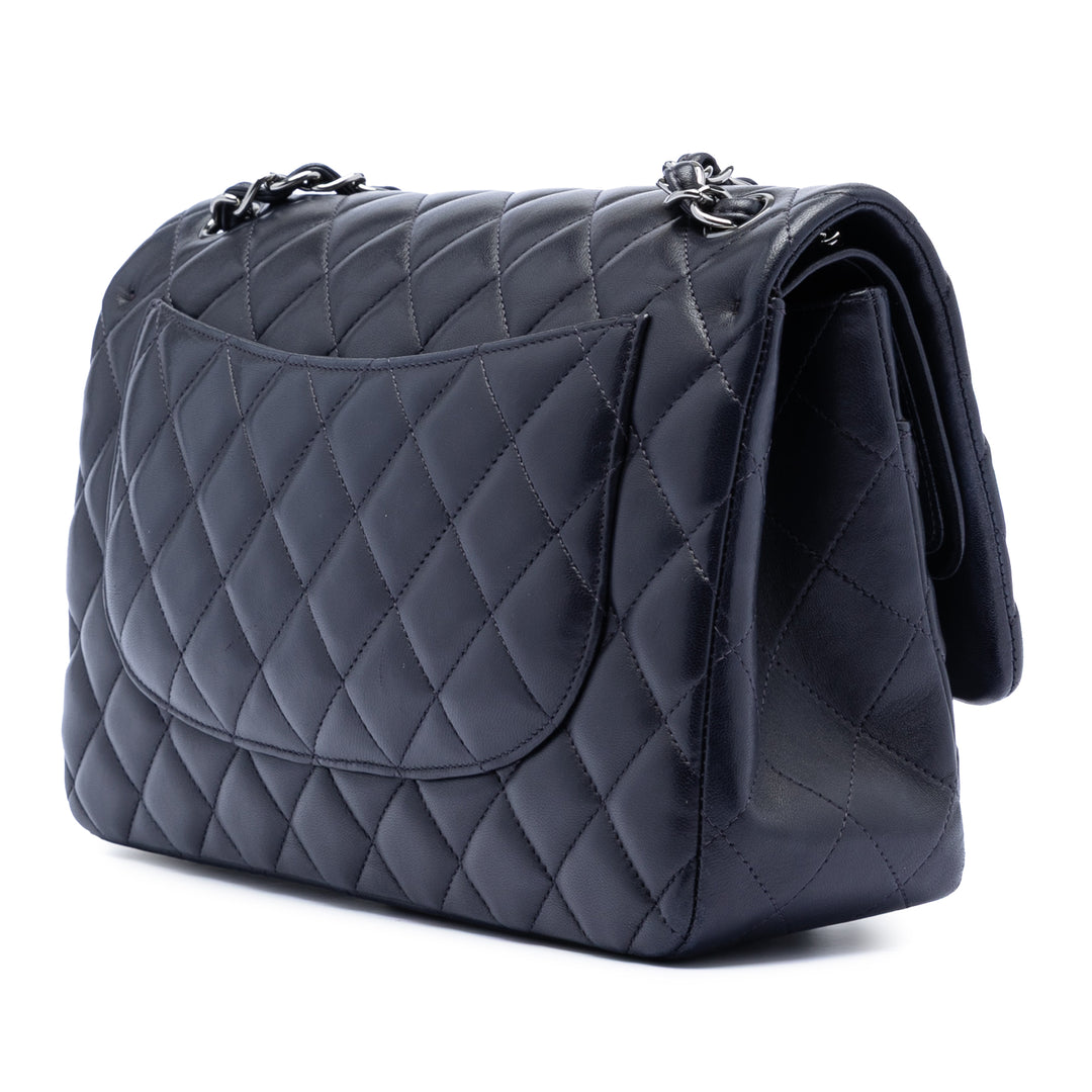 Chanel Jumbo Classic Cuir d’agneau Double rabat