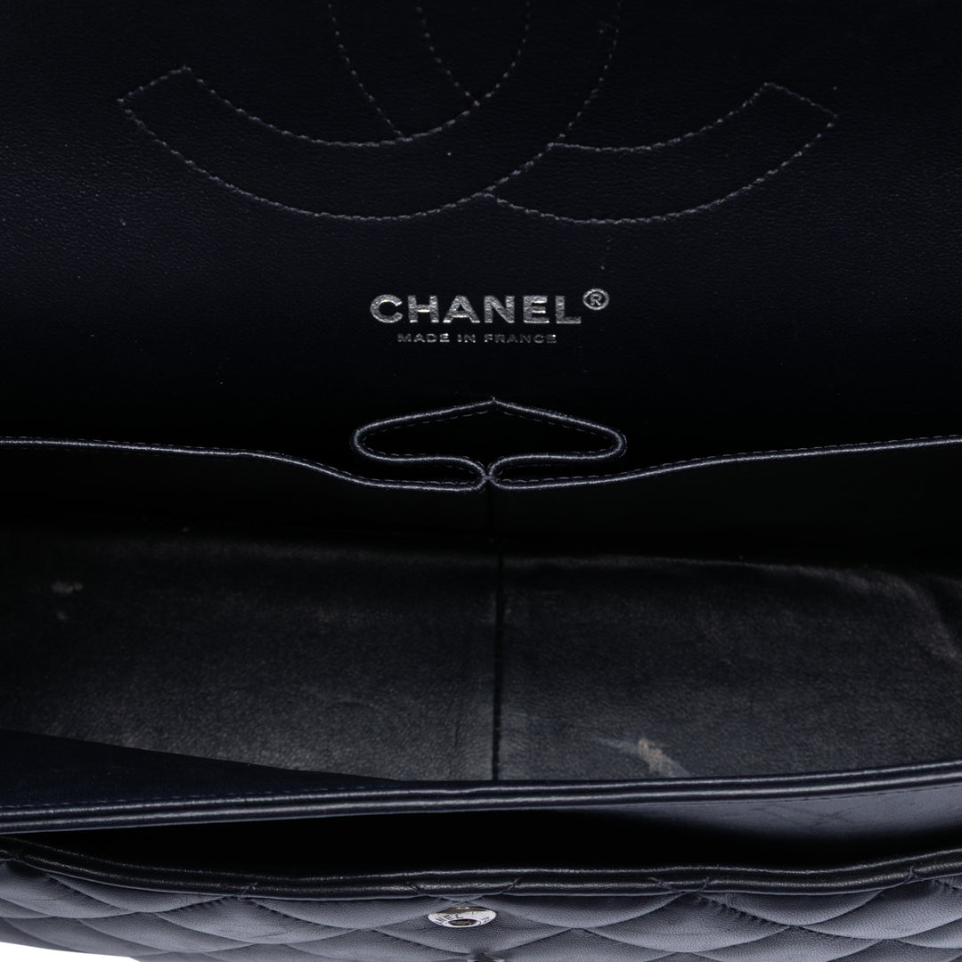 Chanel Jumbo Classic Cuir d’agneau Double rabat