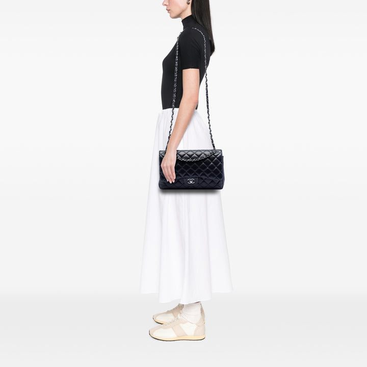 Chanel Jumbo Classic Cuir d’agneau Double rabat
