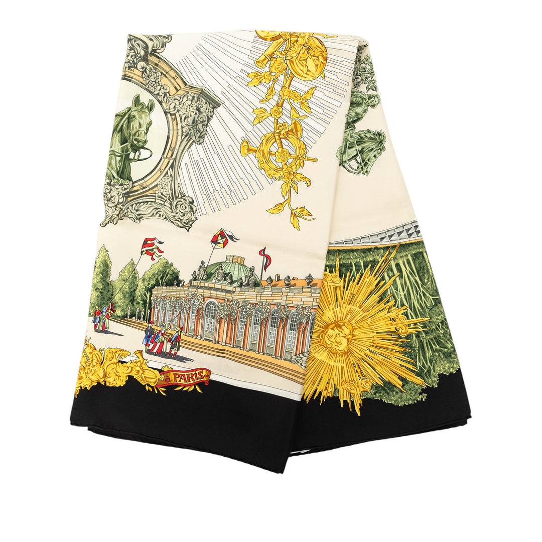 Sanssoucy Foulard 90 Noir