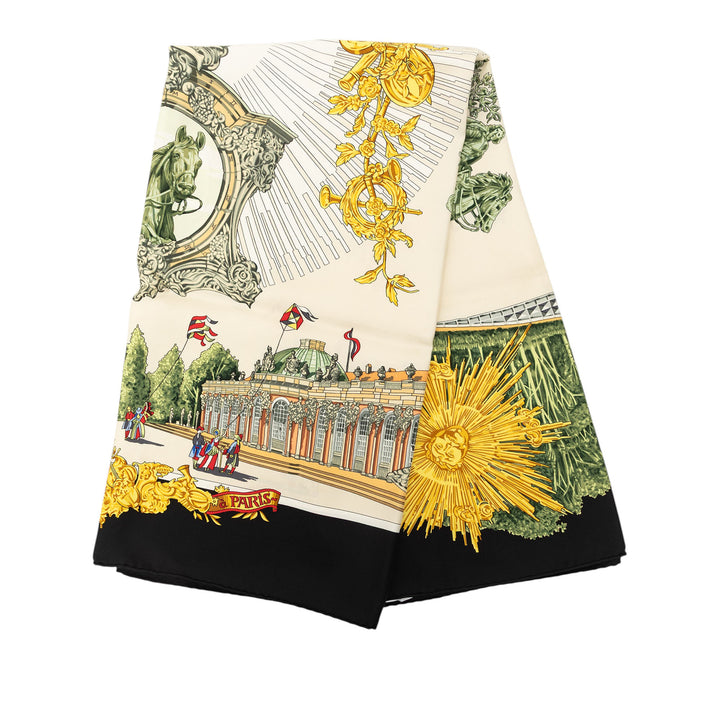 Sanssoucy Foulard 90 Noir