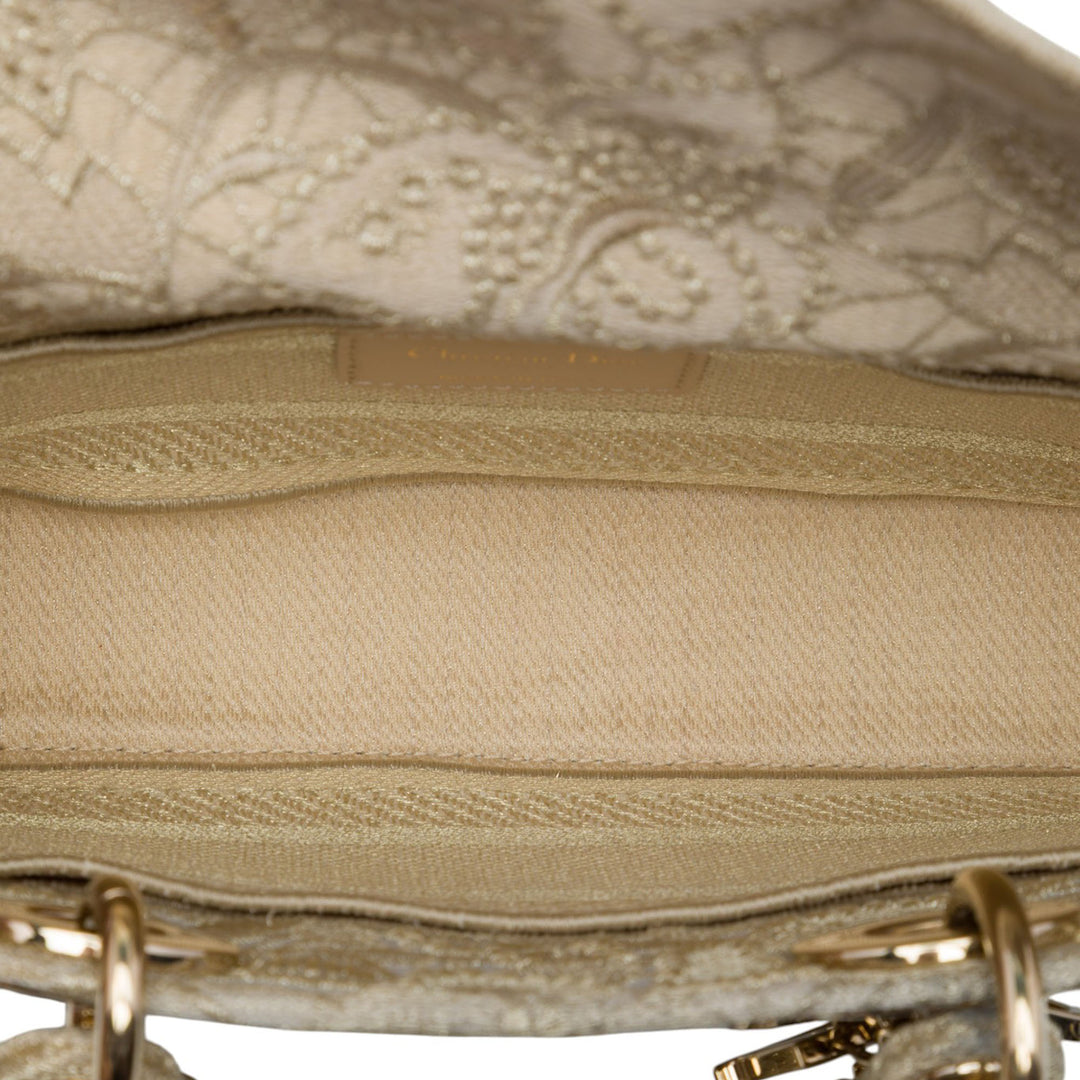 Dior brodé Lace 3D Macrame Lady D Joy Moyen Beige – vue 4 – GABY PARIS