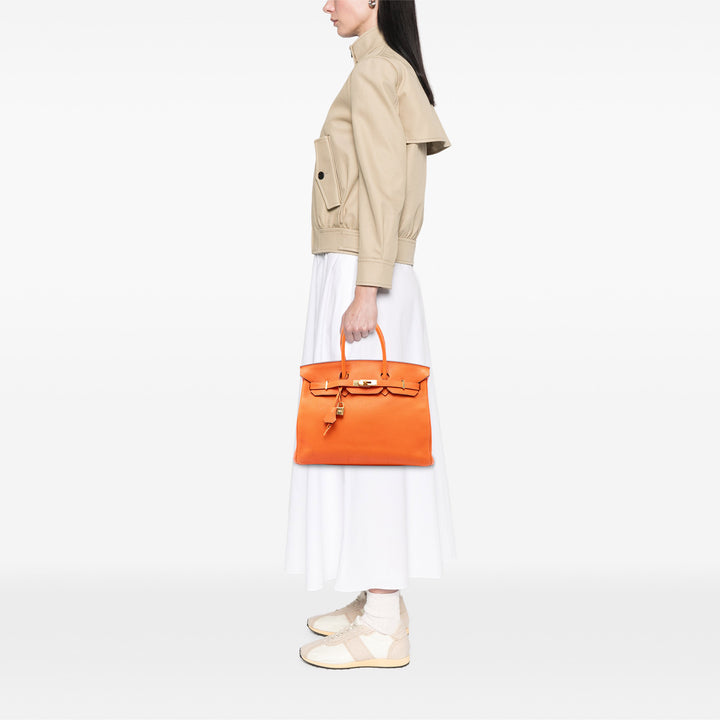 Hermès Birkin Retourne 35 Togo Orange – vue 6 – GABY PARIS