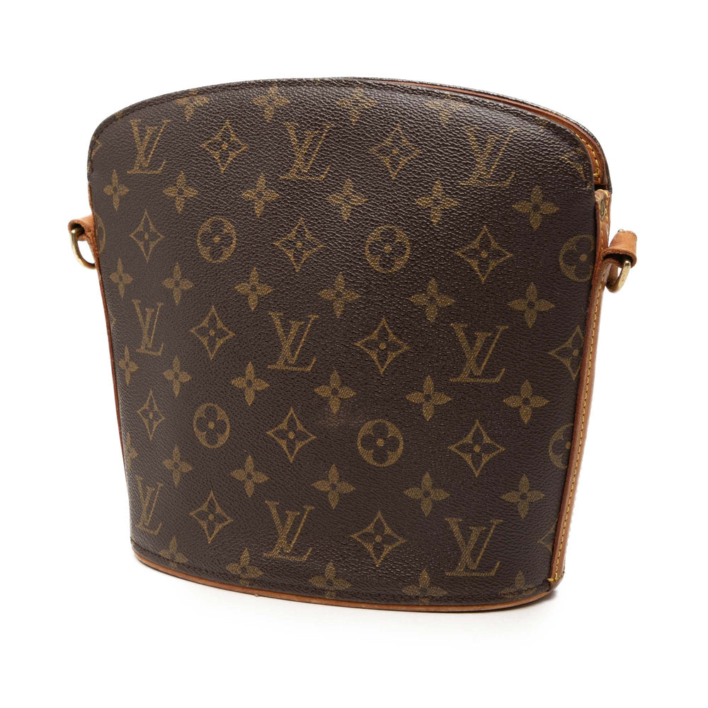 Louis Vuitton Sac bandoulière Drouot Monogram Marron – vue 2 – GABY PARIS