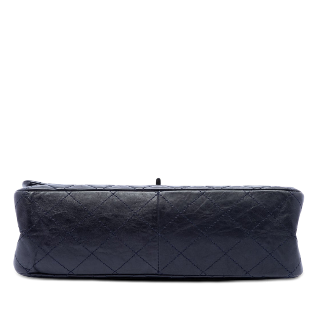 Chanel Matelassé vieilli Cuir de veau Reissue 2.55 Double rabat 227