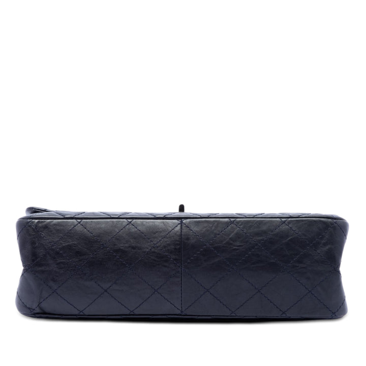 Chanel Matelassé vieilli Cuir de veau Reissue 2.55 Double rabat 227