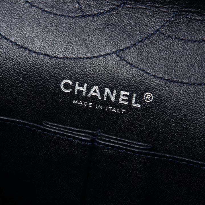 Chanel Matelassé vieilli Cuir de veau Reissue 2.55 Double rabat 227